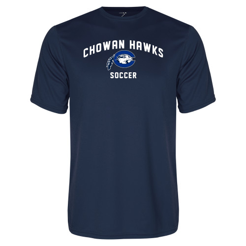  Navy Performance Tee - Chowan Soccer
