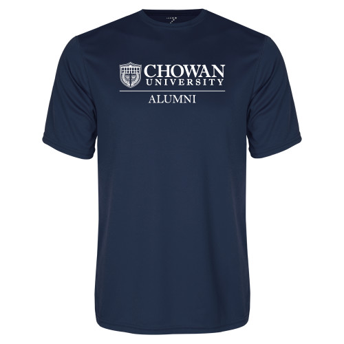  Navy Performance Tee - Chowan Alumni