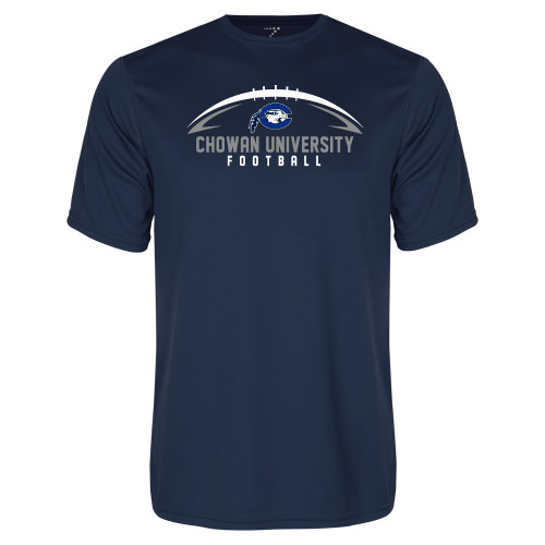  Navy Performance Tee - Chowan University Football