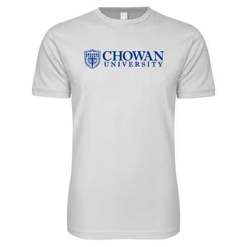  Next Level White SoftStyle T Shirt - Horizontal Primary Mark