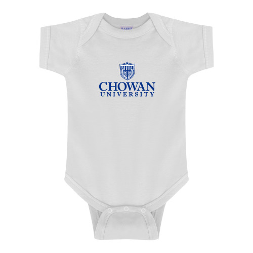  White Infant Onesie - Primary Mark
