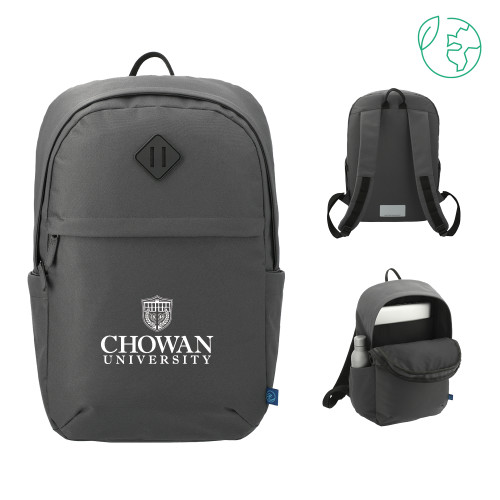  Repreve Charcoal Ocean Commuter Computer Backpack - Primary Mark