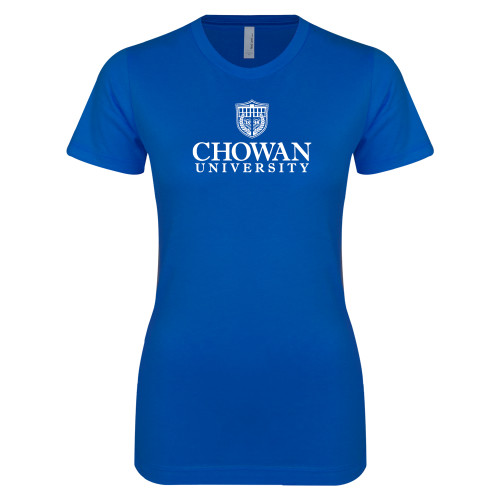  Next Level Womens Royal Boyfriend Tee - Primary Mark