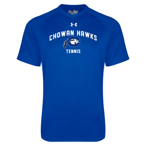  Under Armour Royal Tech Tee - Chowan Tennis
