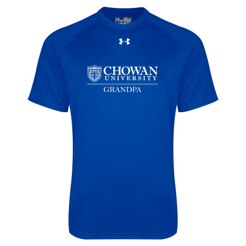 Under Armour Royal Tech Tee - Chowan Grandpa