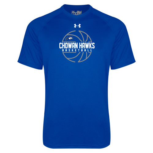  Under Armour Royal Tech Tee - Chowan Hawks Basketball