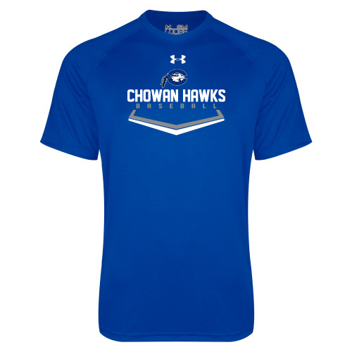  Under Armour Royal Tech Tee - Chowan Hawks Baseball