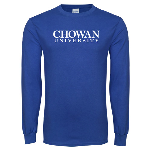  Royal Long Sleeve T Shirt - Chowan University