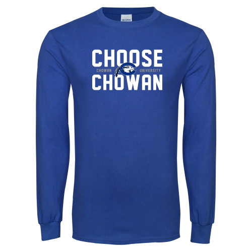  Royal Long Sleeve T Shirt - Choose Chowan
