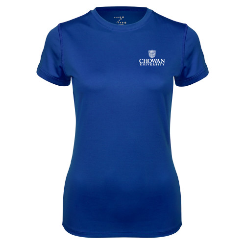  Womens Royal Performance Tee - Primary Mark