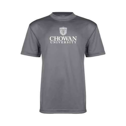 Main Image for  Youth Performance Grey Concrete Tee