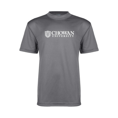 Main Image for  Youth Performance Grey Concrete Tee
