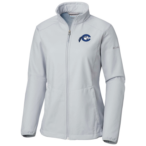  Columbia Womens Kruser Ridge White Jacket - Mascot Logo