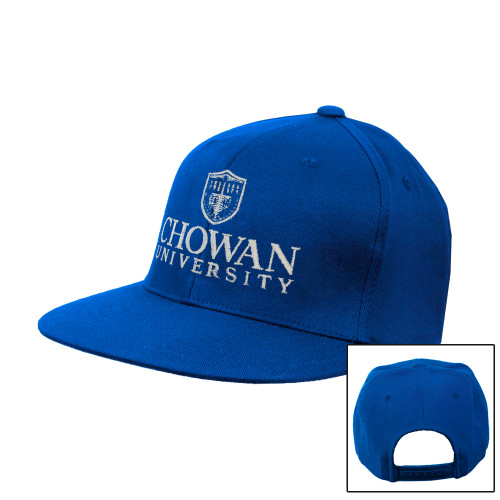 Royal Flat Bill Snapback Hat - Primary Mark
