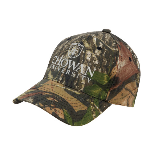  Mossy Oak Camo Structured Adjustable Cap - Primary Mark