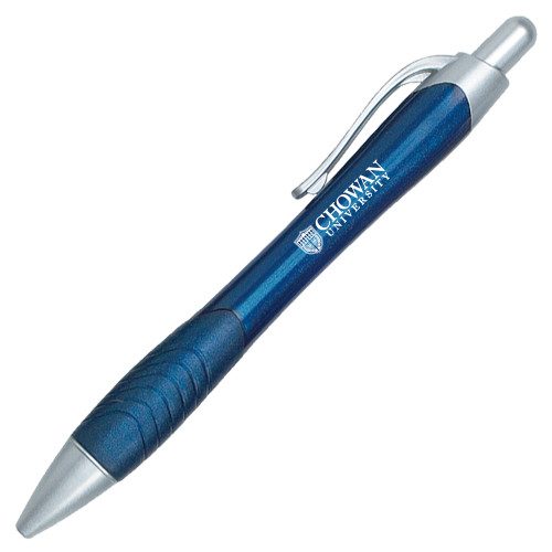  Metallic Mykonos Navy Pen - Horizontal Primary Mark
