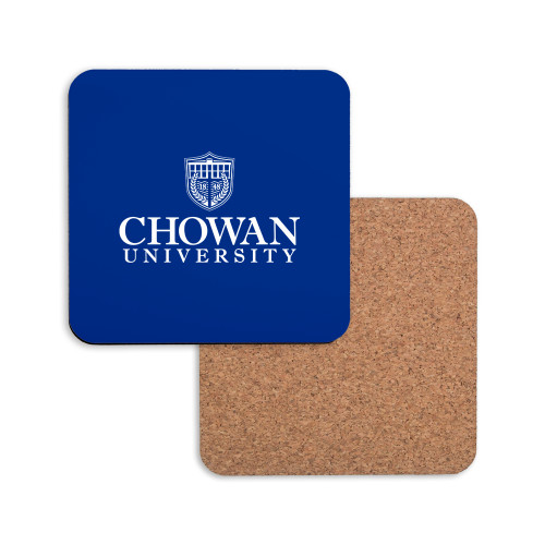  Hardboard Coaster w/Cork Backing - Primary Mark