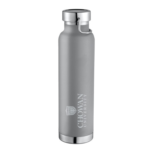 Chowan Thor Copper Vacuum Insulated Grey Bottle 22oz