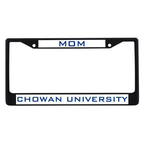  Mom Metal License Plate Frame in Black - Mom