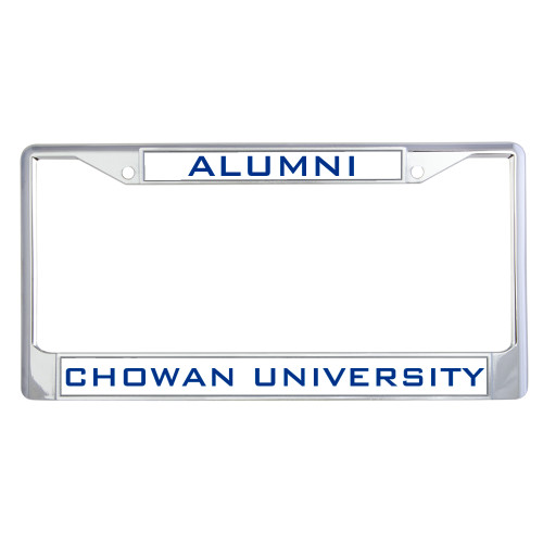  Alumni Metal License Plate Frame in Chrome - Alumni