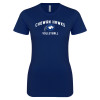 Thumbnail image for  Next Level Womens Navy Boyfriend Tee