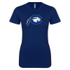 Thumbnail image for  Next Level Womens Navy Boyfriend Tee