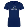 Thumbnail image for  Next Level Womens Navy Boyfriend Tee