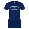 Thumbnail image for  Next Level Womens Navy Boyfriend Tee