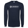 Thumbnail image for  Navy Long Sleeve T-Shirt