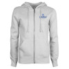 Thumbnail image for  ENZA Womens White Fleece Full Zip Hoodie