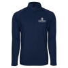 Thumbnail image for  Sport Tek Navy Sport Wick Stretch 1/2 Zip Pullover