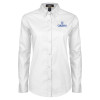 Thumbnail image for  Womens White Twill Button Down Long Sleeve
