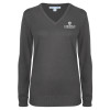 Thumbnail image for  Womens Charcoal Heather VNeck Sweater