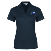 Thumbnail image for  Womens Navy Performance Fine Jacquard Polo