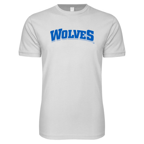  Next Level White SoftStyle T Shirt - Wolves