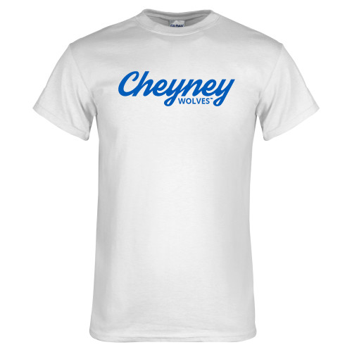  White T Shirt - Script