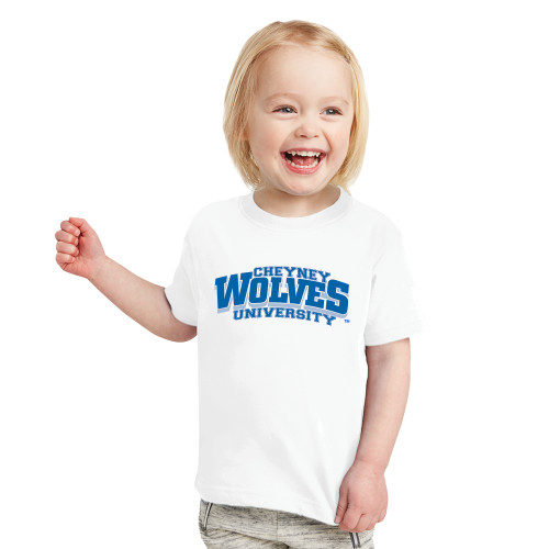  Toddler White T Shirt - Primary Mark
