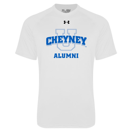  Under Armour White Tech Tee - Alumni