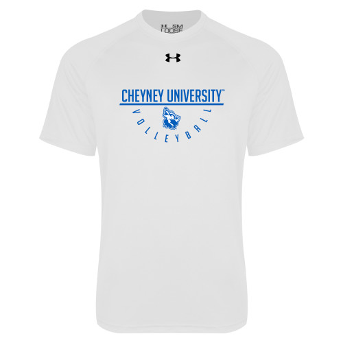  Under Armour White Tech Tee - Volleyball Under Bar