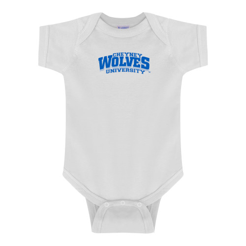  White Infant Onesie - Primary Mark