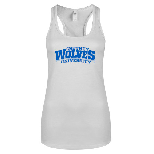  Next Level Racerback Tank White - Primary Mark