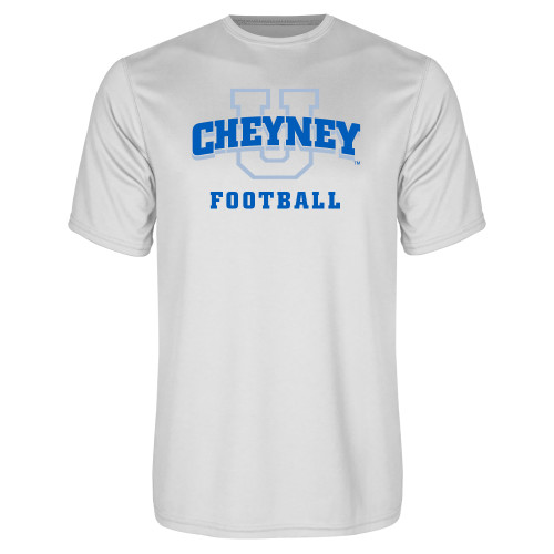  White Performance Tee - Football