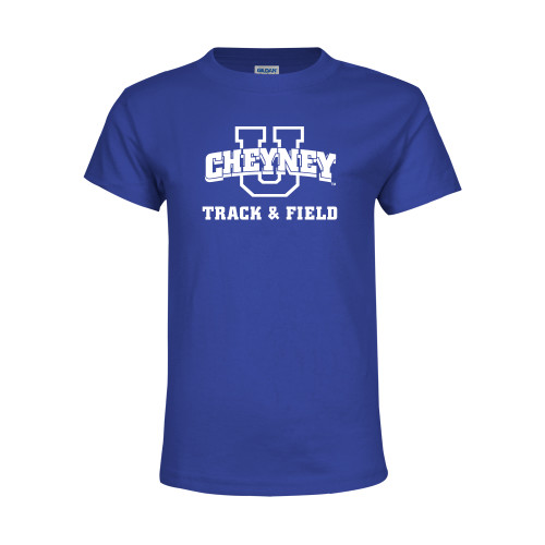  Youth Royal T Shirt - Track and Field
