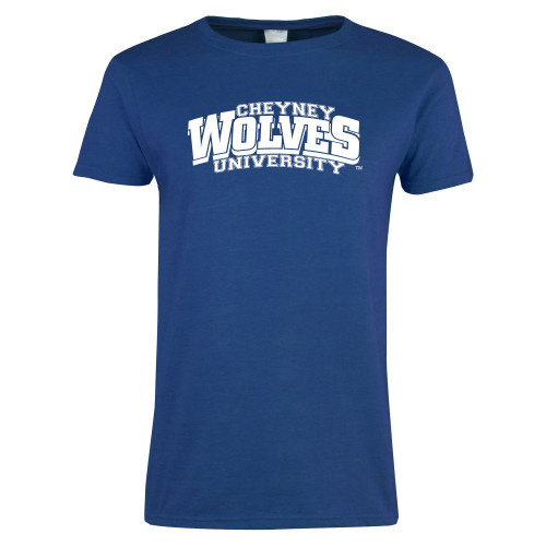  Womens Royal Short Sleeve Tee - Primary Mark