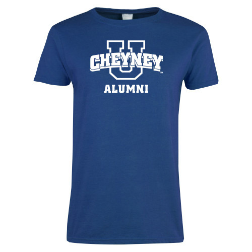  Womens Royal Short Sleeve Tee - Alumni