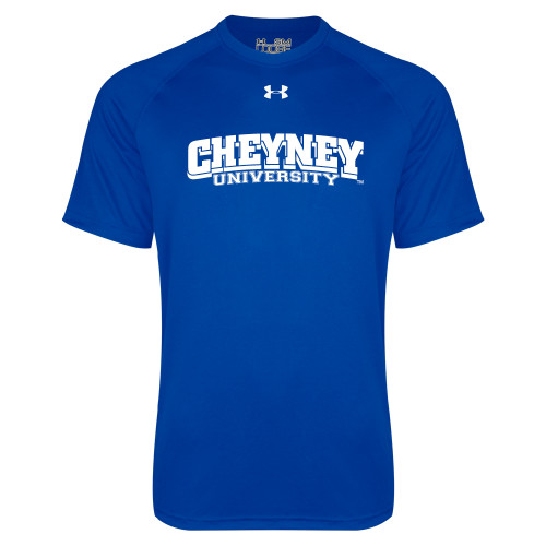  Under Armour Royal Tech Tee - Cheyney University
