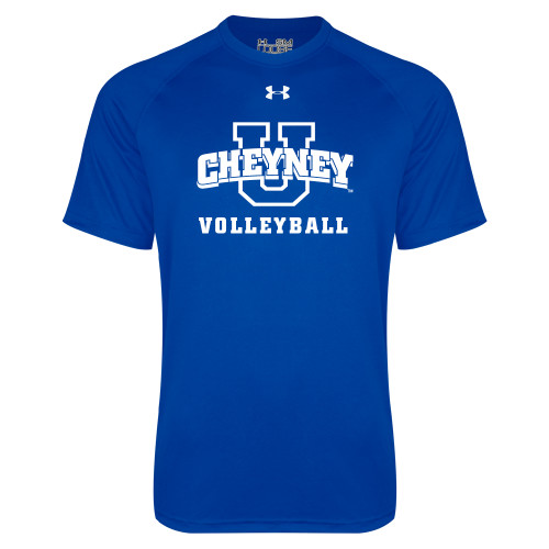  Under Armour Royal Tech Tee - Volleyball