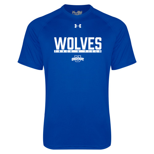  Under Armour Royal Tech Tee - Track and Field in Bar