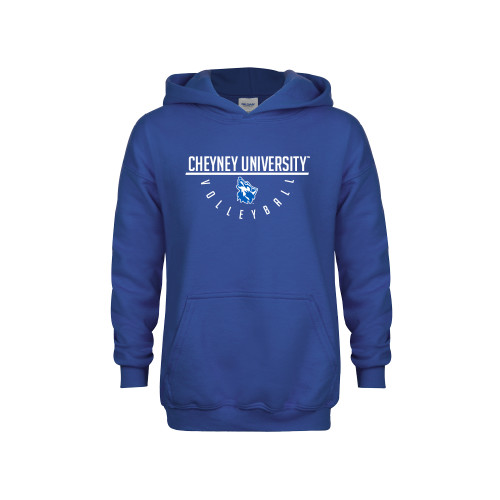  Youth Royal Fleece Hoodie - Volleyball Under Bar