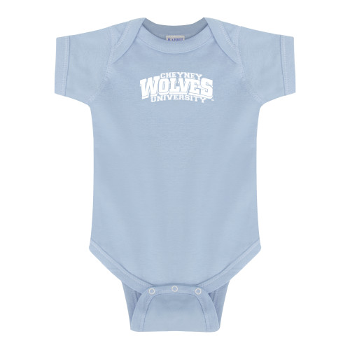  Light Blue Infant Onesie - Primary Mark